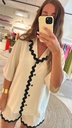Shirt Janett Banana Crepe