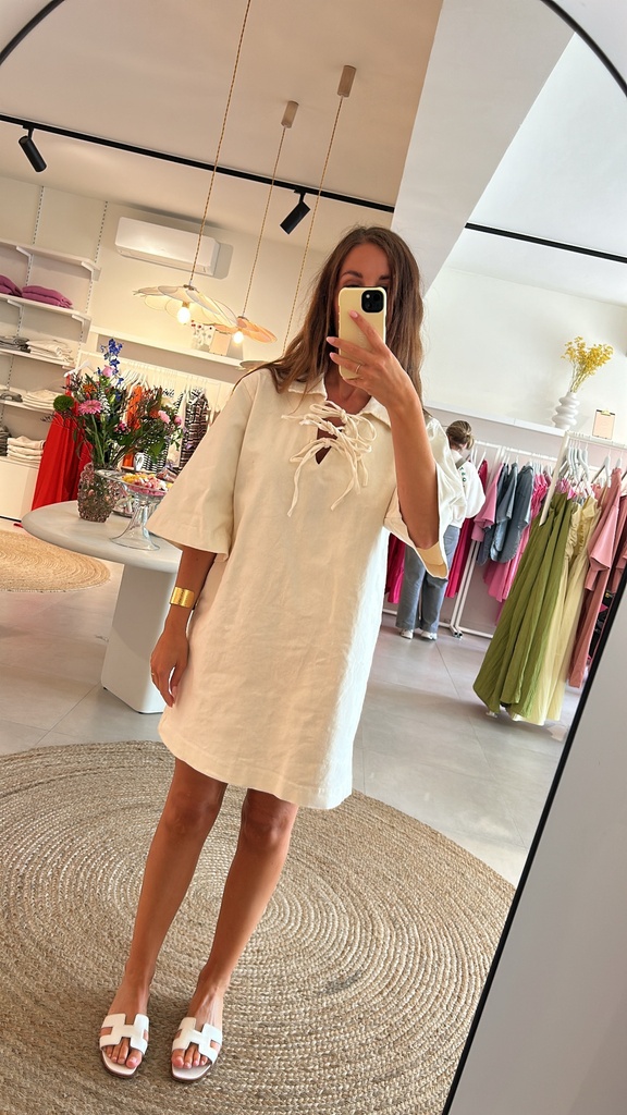 Denim Dress Burro