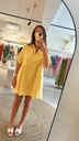 PREORDER Denim Dress Jenka Yellow
