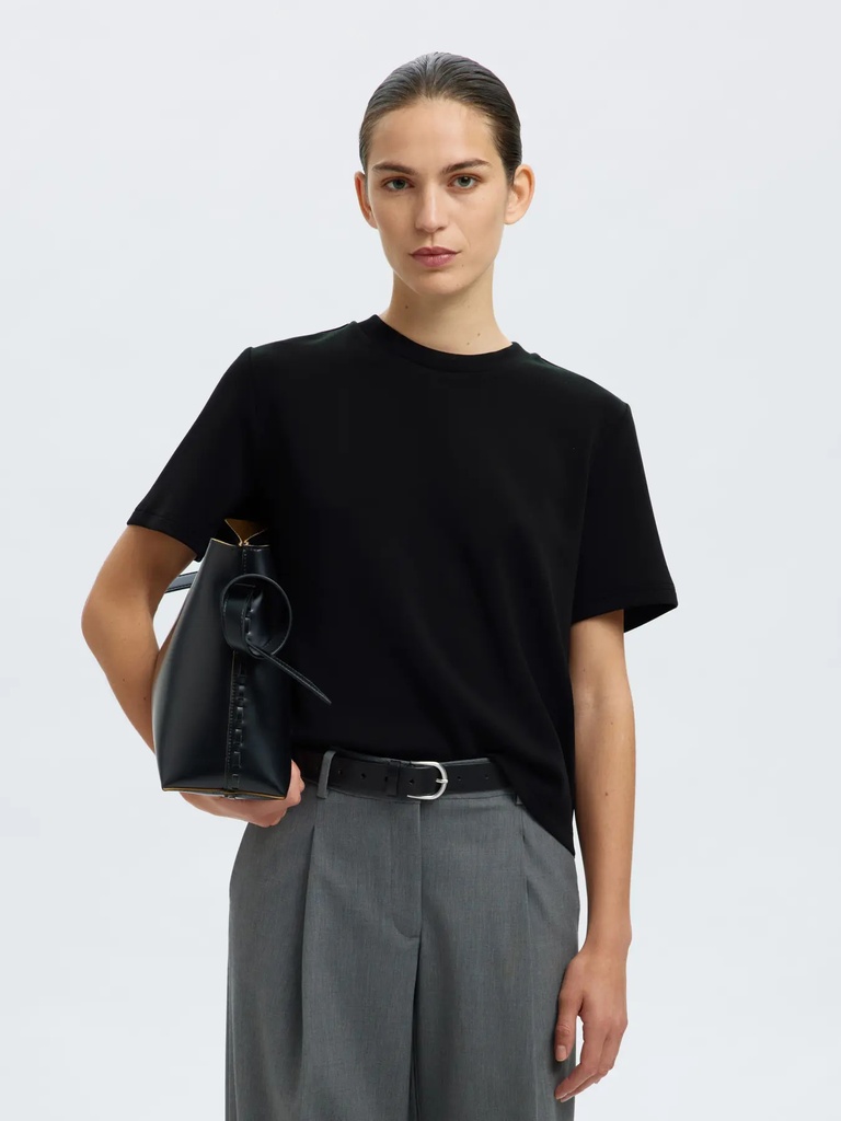 Tenny O-Neck Tee Black