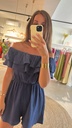 Playsuit Tetra Off Shoulder Navy