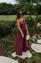 Long Skirt Louise Burgundy