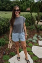 Cropped Top Grey
