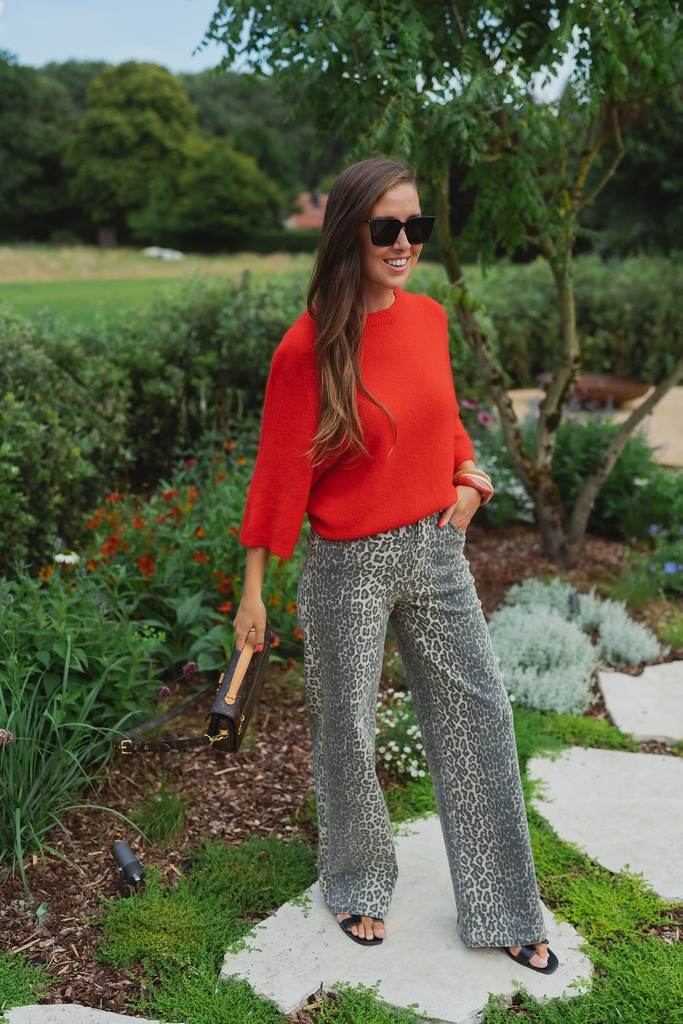 Summer Knit Redish