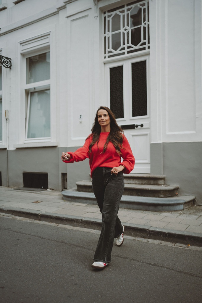 SC Wide Leg Jeans Dark Grey