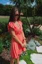 Short Coral dress
