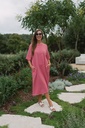 Shirt Dress Striped pink