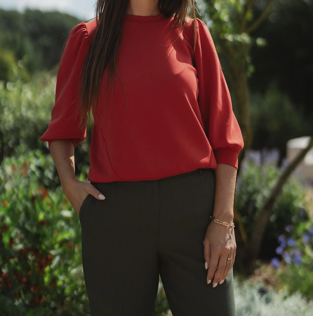 Tenny Sweat Top Red