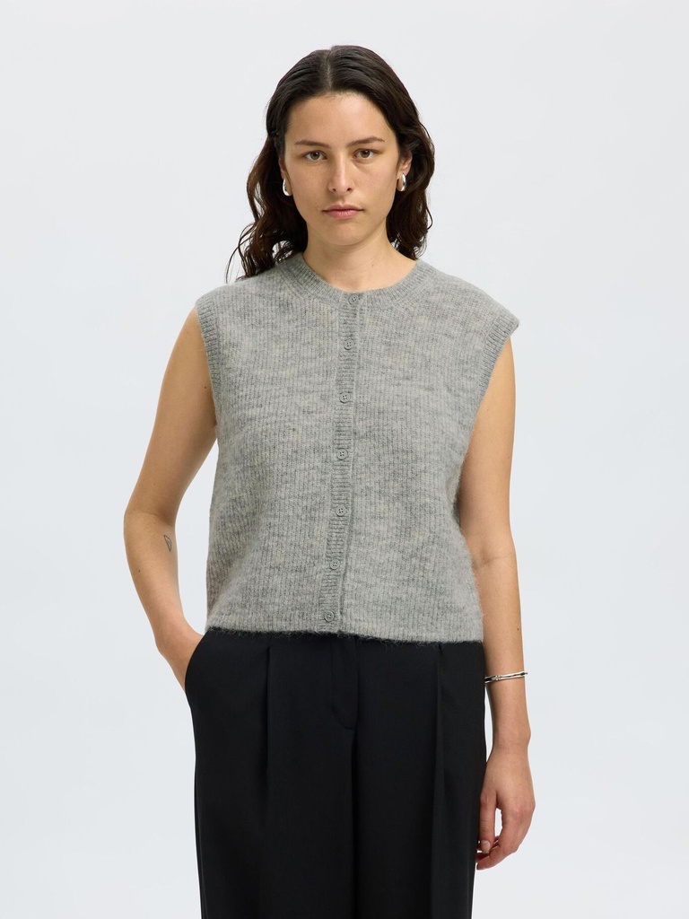 Lulu SL O-neck Vest Grey