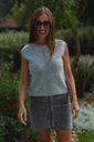 Vest Lulu NS O-neck Grey