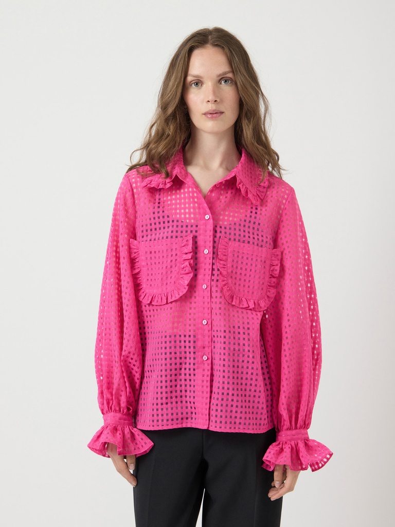 Feline Shirt Rose Violet