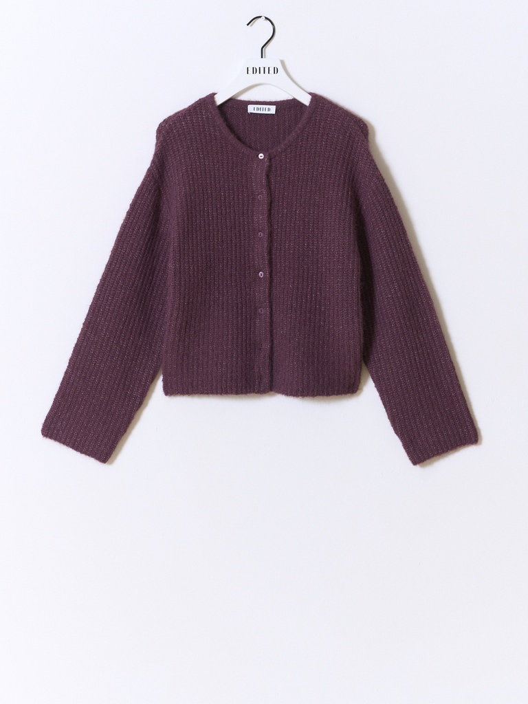 Iliana Cardigan Huckleberry