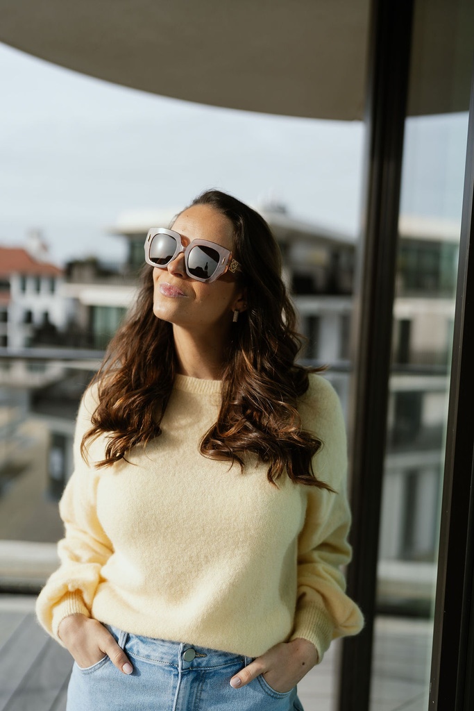 Alicante Knit Pastel Yellow