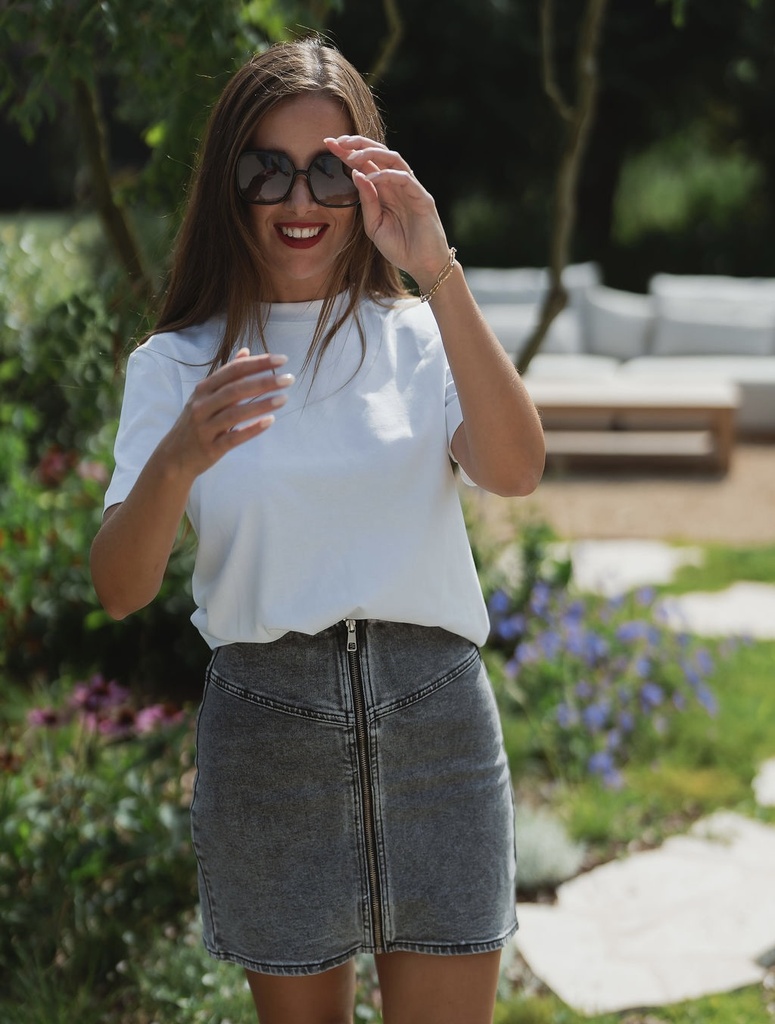 Essential Boxy Tee Bright White