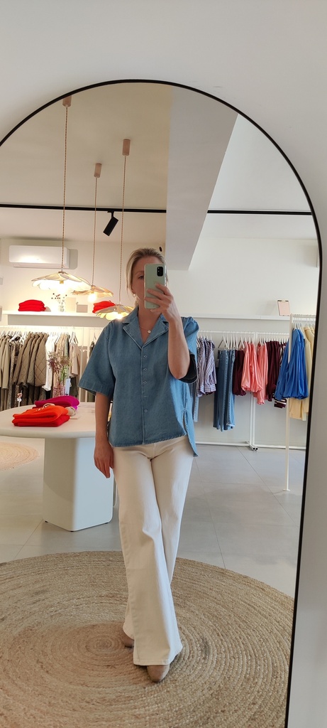 Denim Shirt Medium Blue