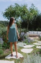 Denim Dress Green