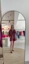 Denim Short Burgundy