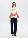 Knit Kamma Roll Neck Birch Red