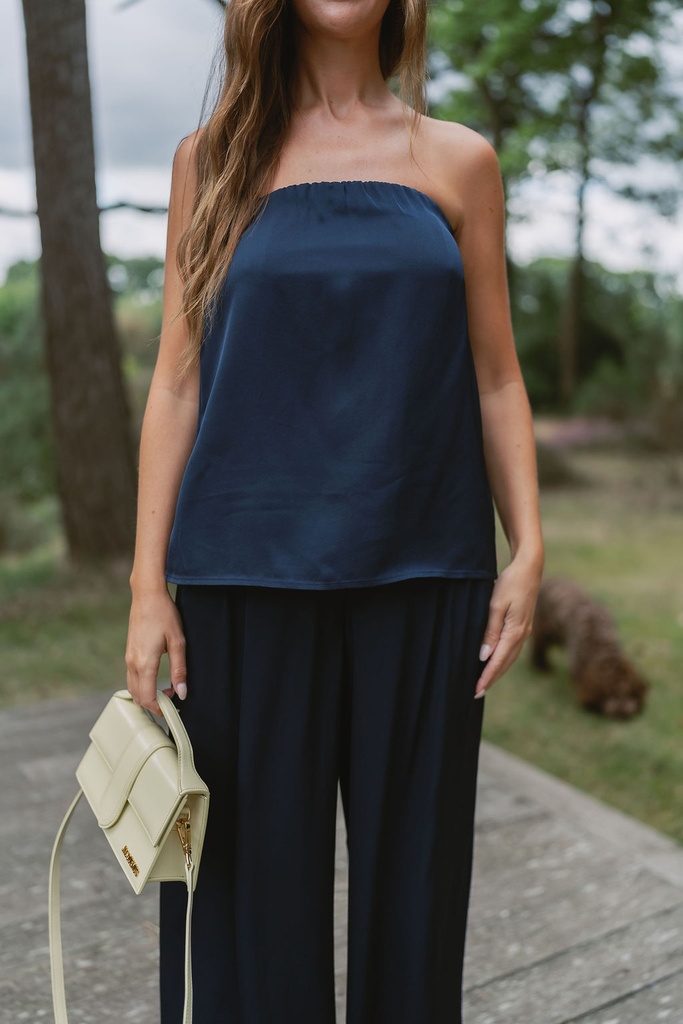 Tube Top Leonore Dark Sapphire