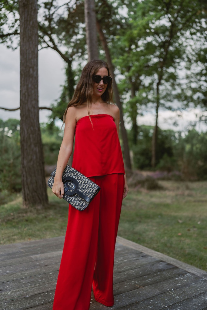 Tube Top Leonore Red