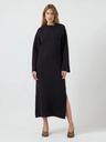 Long Knit Dress Elma Black