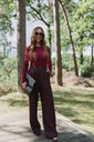 Pants Marie Burgundy