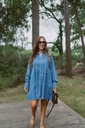 Denim Dress Jenka LS Blue