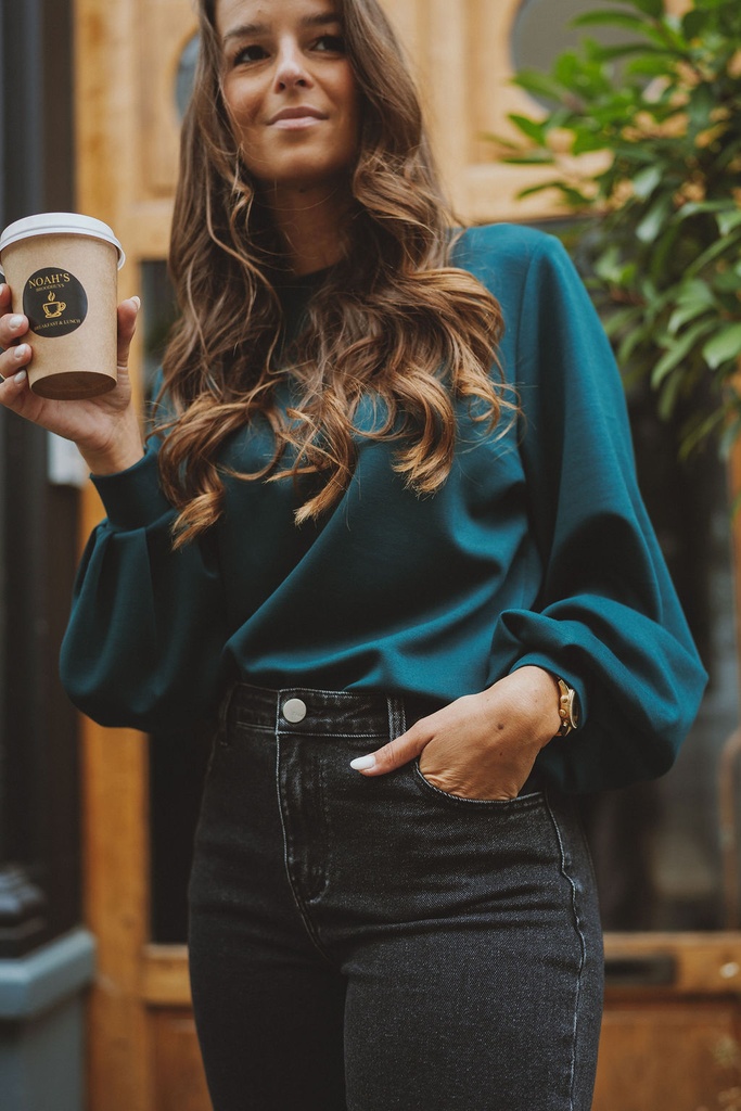 SC Blouse Sweater Deep Green