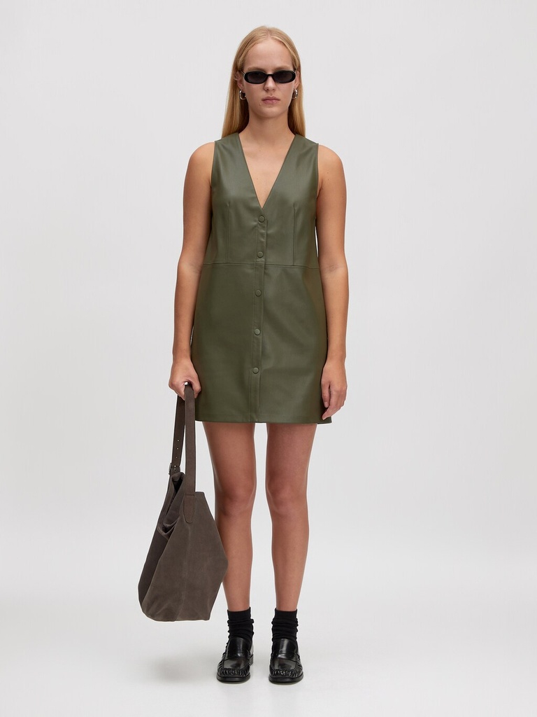 Dress Gabriella Grape Leaf
