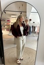 Bomber Jacket Burgundy