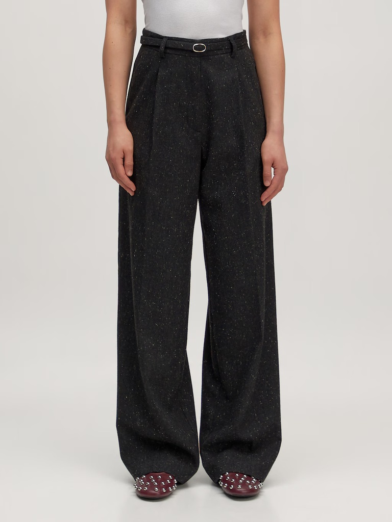 Pants Benni Wool Dark Grey