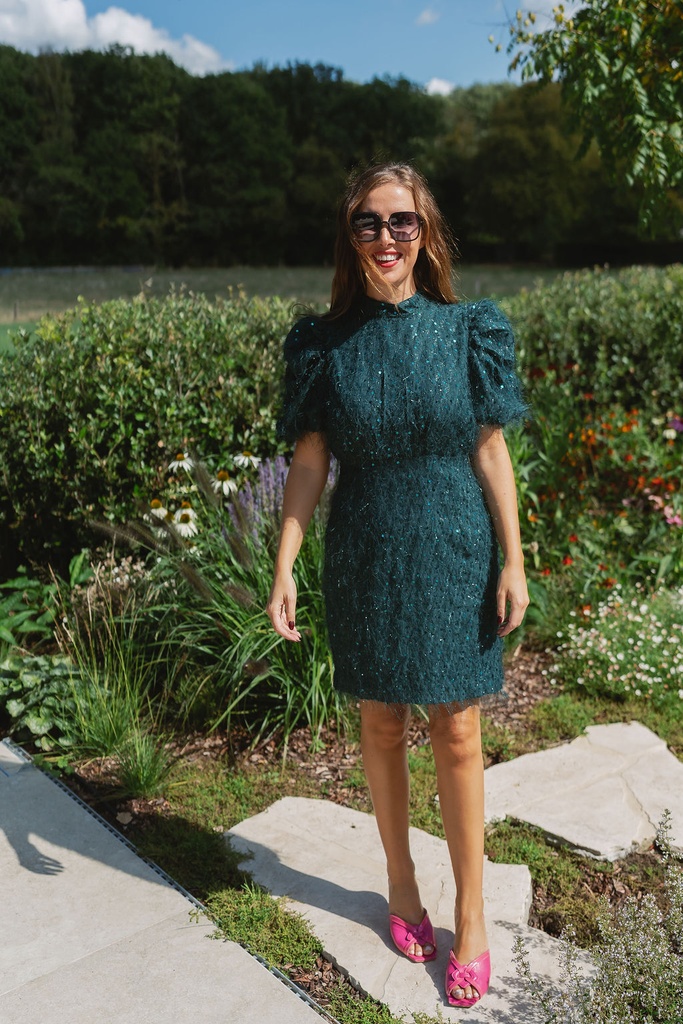Sequin Dress Ilza Pine