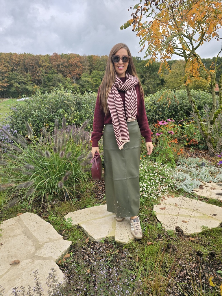 Skirt Jella Grape Leaf