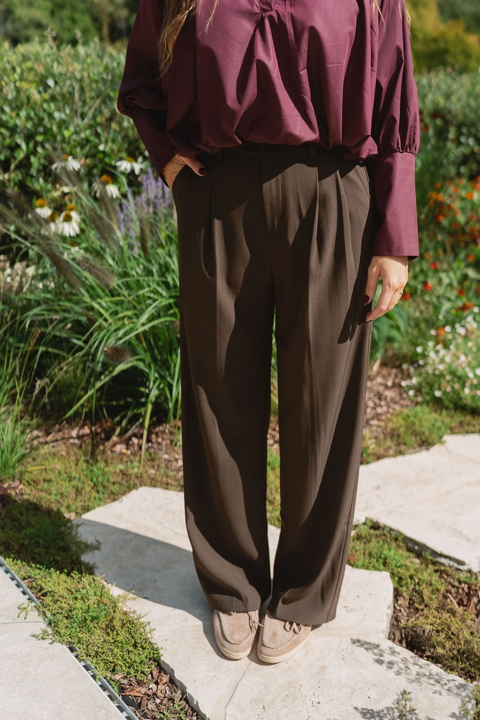 Pants Siska Brown