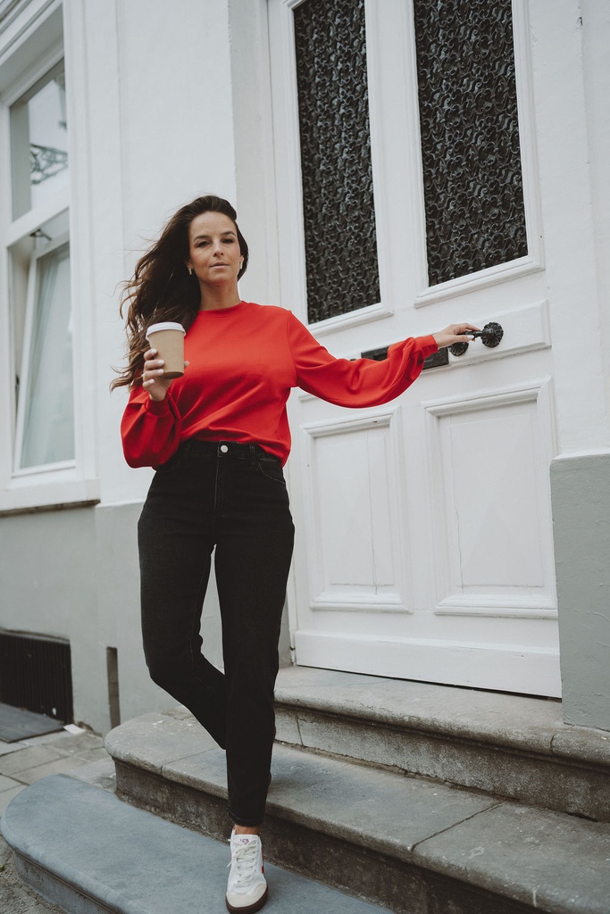 SC Mom Jeans Washed black