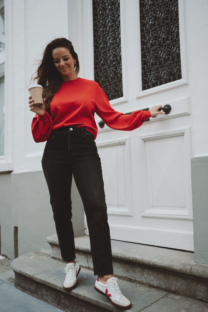 SC Mom Jeans Long Washed black