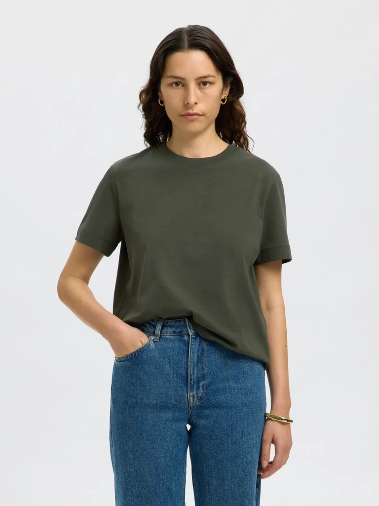 Essential Boxy Tee Deep Depths