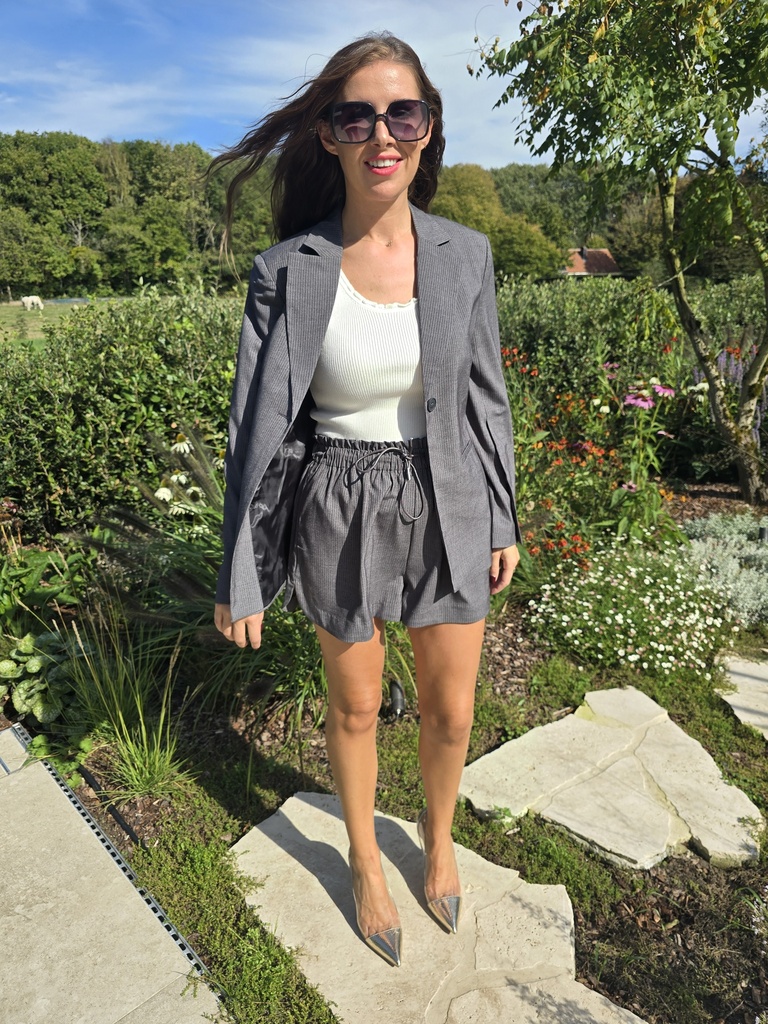 Blazer Kima Pinstripe Grey