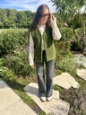 Teddy Vest Max Khaki