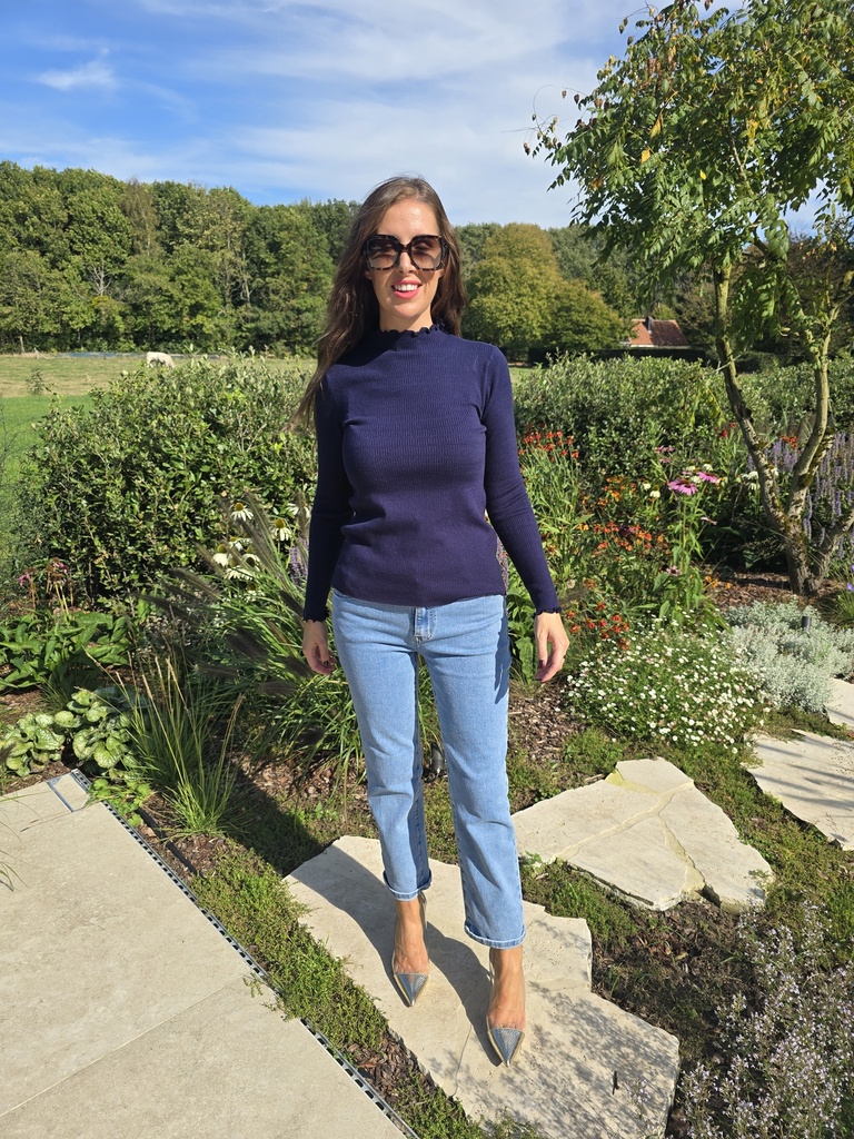 Knit Shirt Annabelle Navy