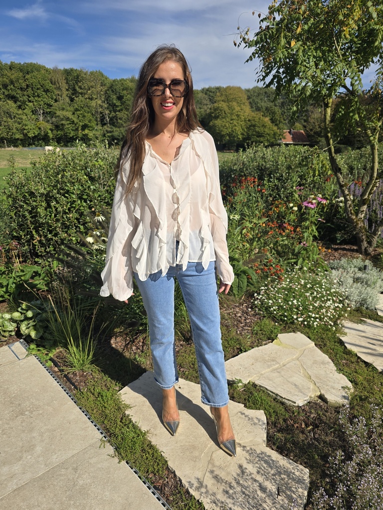 Blouse Romantic Offwhite