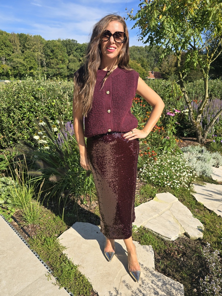 Sequin Skirt Royalina Port Royale