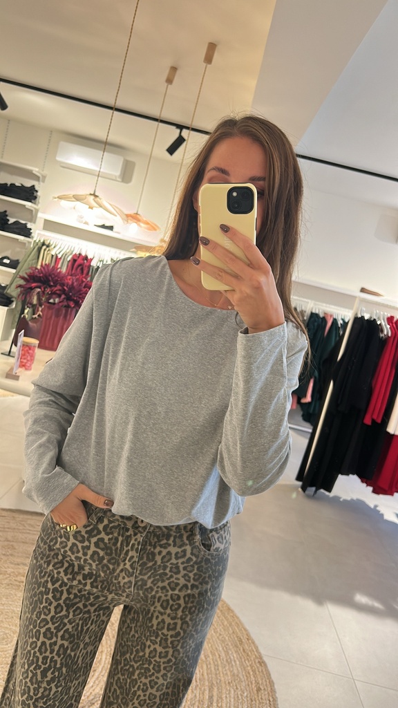 Balloon Shirt Grey