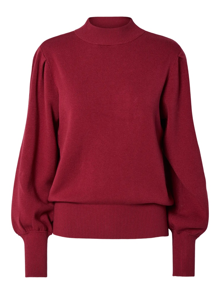 Knit Pullover Fonny Tibetan Red
