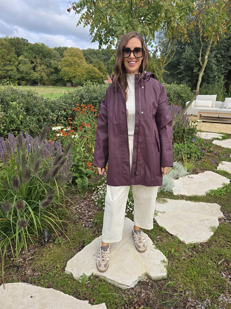 Raincoat Burgundy