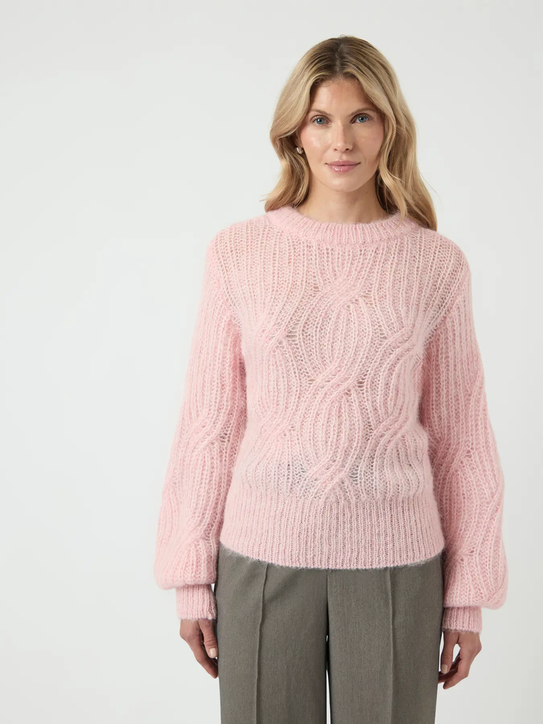 Pullover Zuma Wool Blend Pink