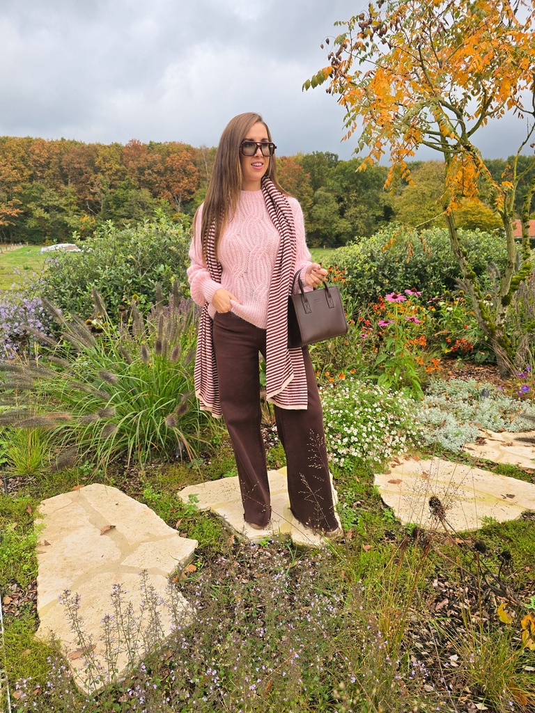 Pullover Zuma Wool Blend Pink