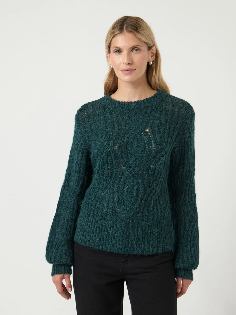 Pullover Zuma Wool Blend Pine