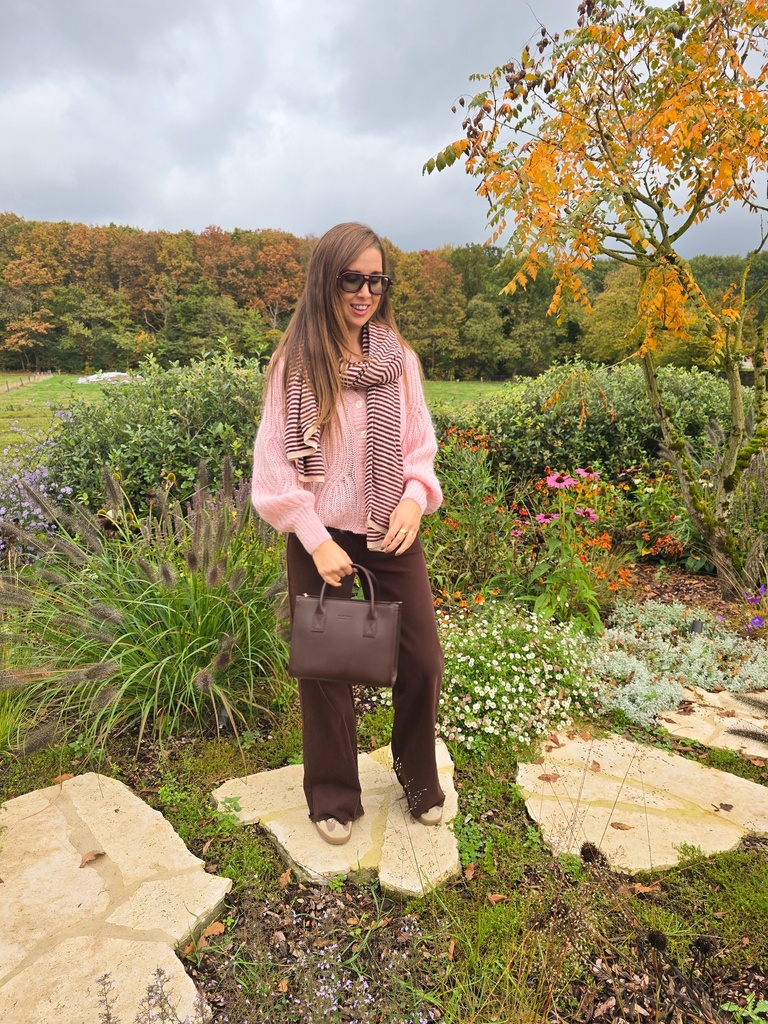 Cardigan Zuma Wool Blend Pink