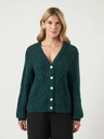 Cardigan Zuma Wool Blend Pine